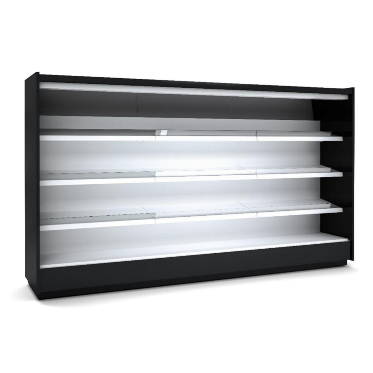 Vitrine murale supermarché gamme CLOVER - Hauteur 2m - Profondeur 791 mm -sans porte vitrée - RMS20133-12-H1 - CODIGEL