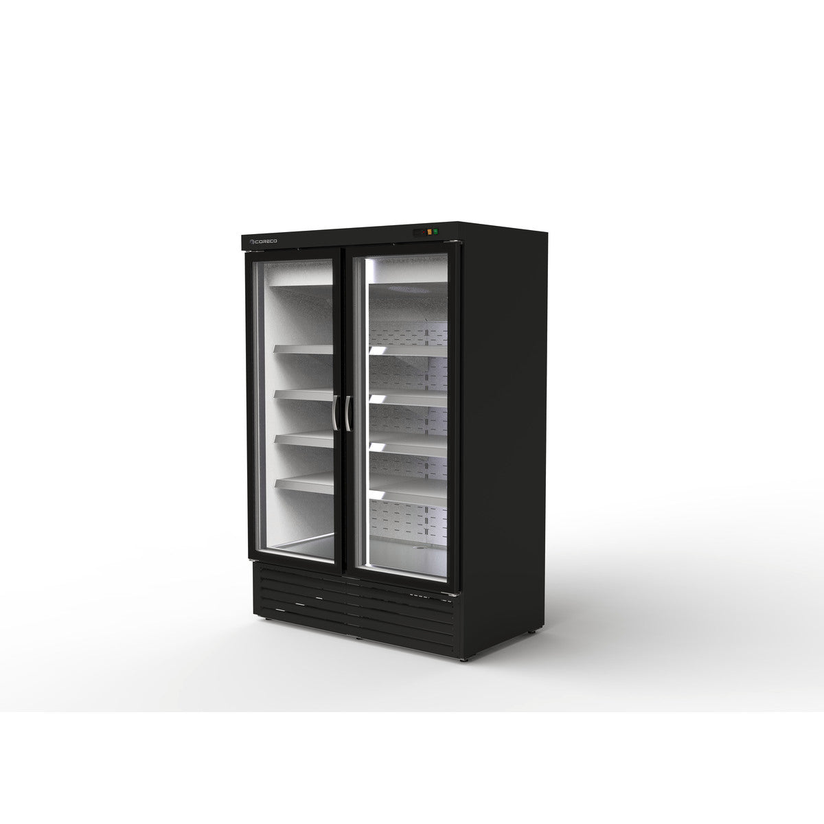 Armoire minimarket positive 2 portes - RVC-1002-NB - CODIGEL