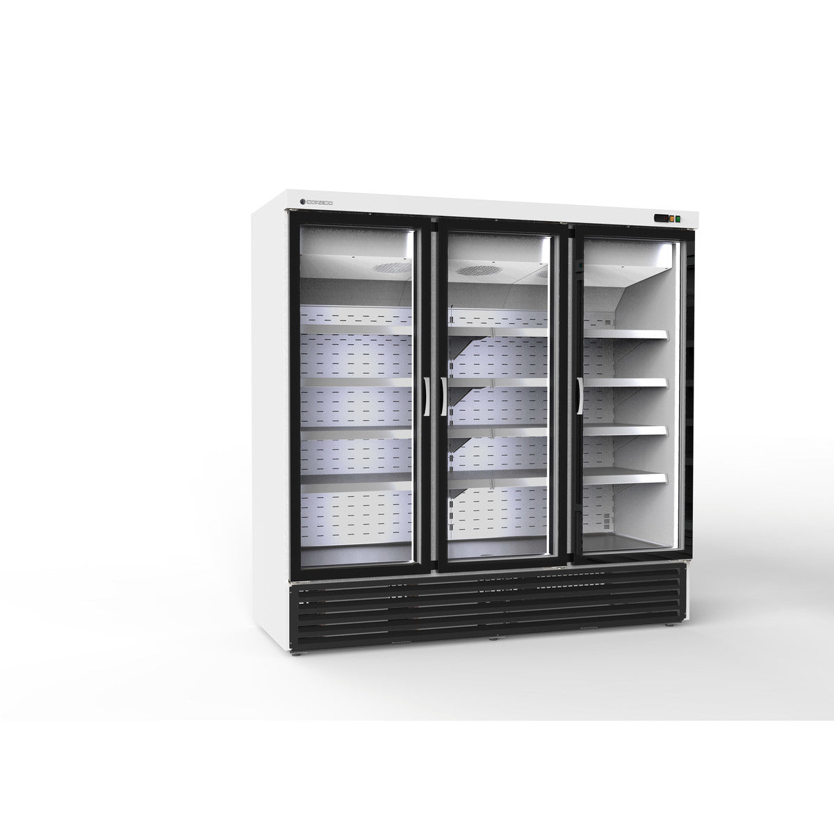 Armoire minimarket positive 3 portes - RVC-2003-BB - CODIGEL