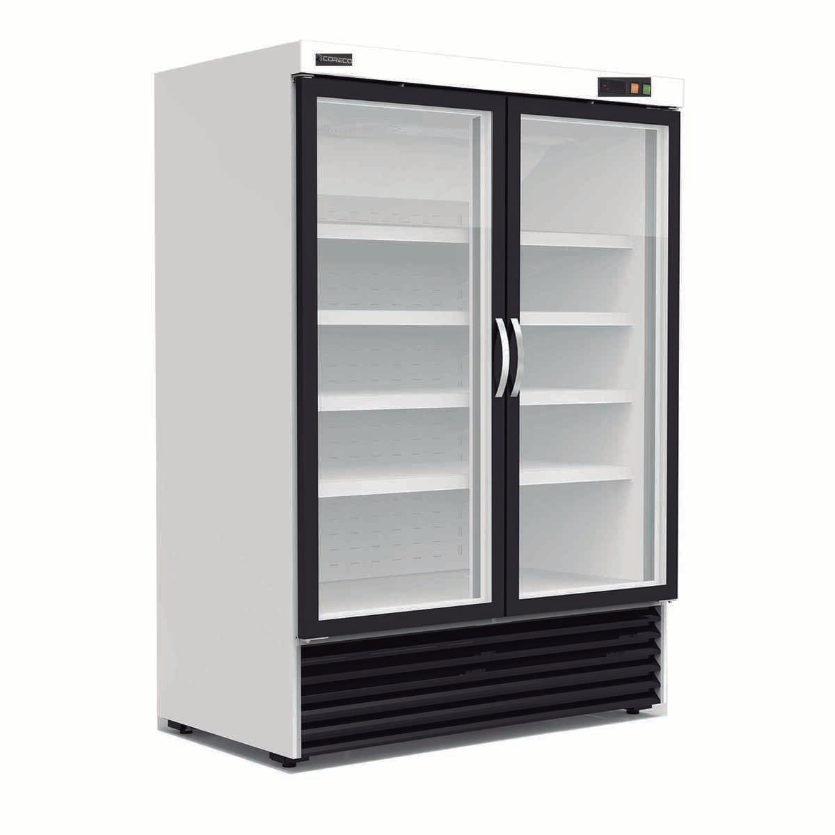 Armoire minimarket positive 2 portes - RVC-1002-BB - CODIGEL