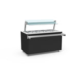Smart Buffet cuves chaudes bain marie sec - SBCS-4G-N - CODIGEL