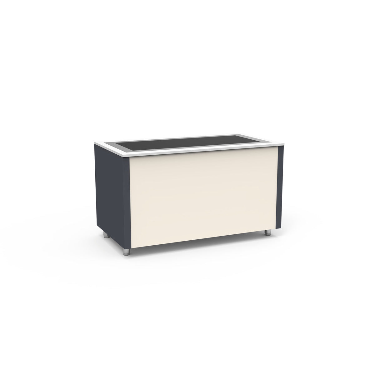 Smart Buffet plaque chaude en verre trempé - SBCT-3G-G - CODIGEL