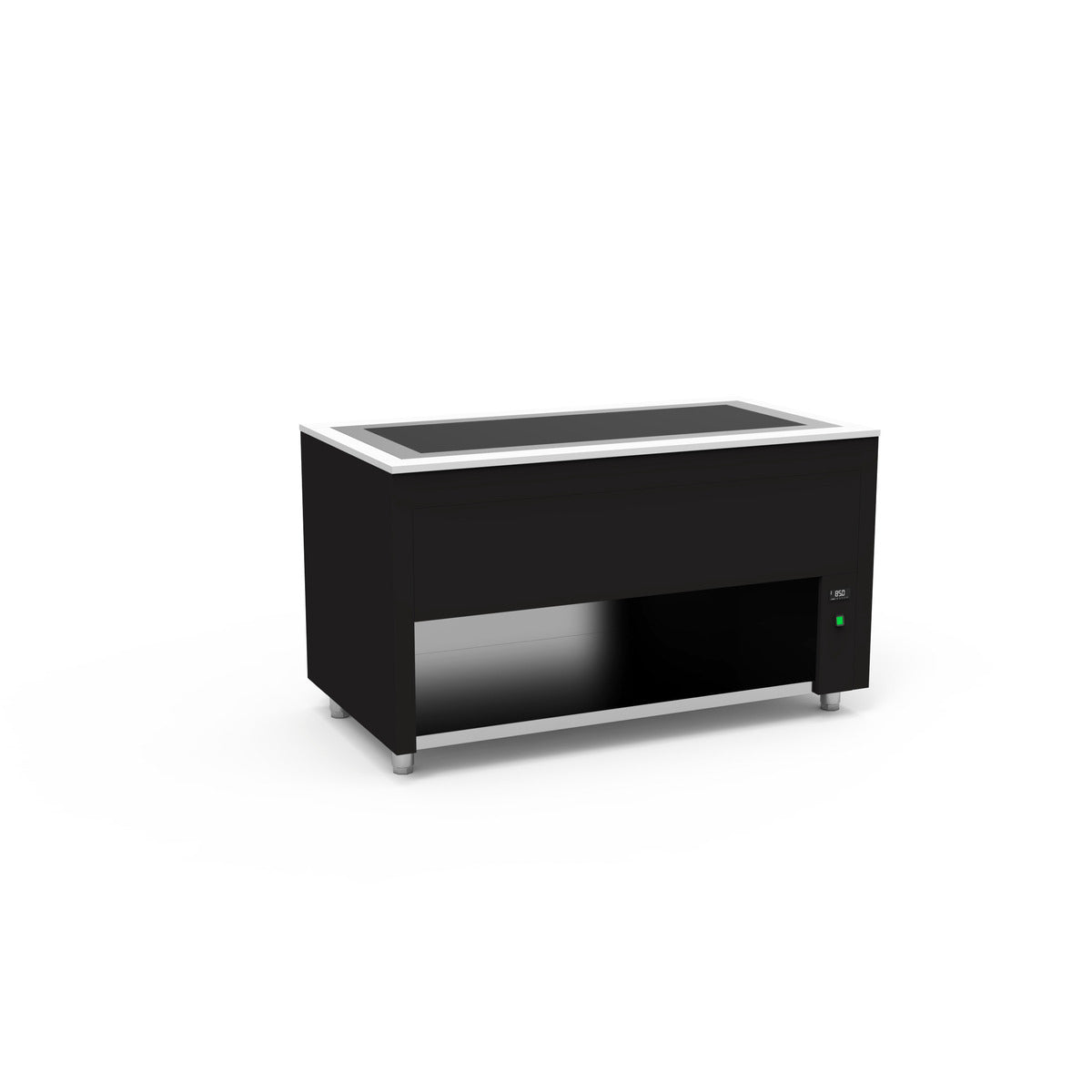 Smart Buffet plaque chaude en verre trempé - SBCT-3G-N - CODIGEL