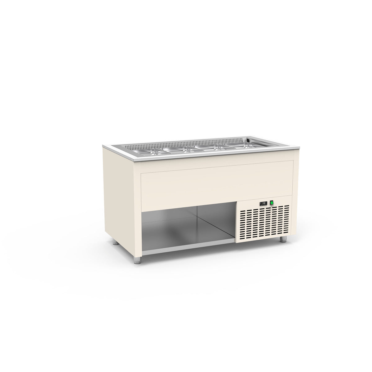 Smart Buffet cuve froide ventilée - SBCV-2G-B - CODIGEL
