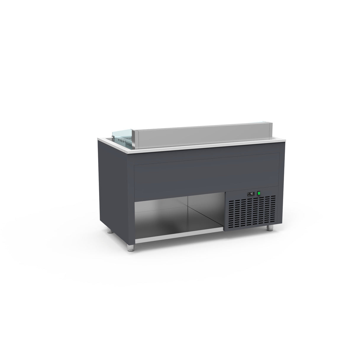 Smart Buffet cuve froide ventilée murale - SBCVM-2G-G - CODIGEL