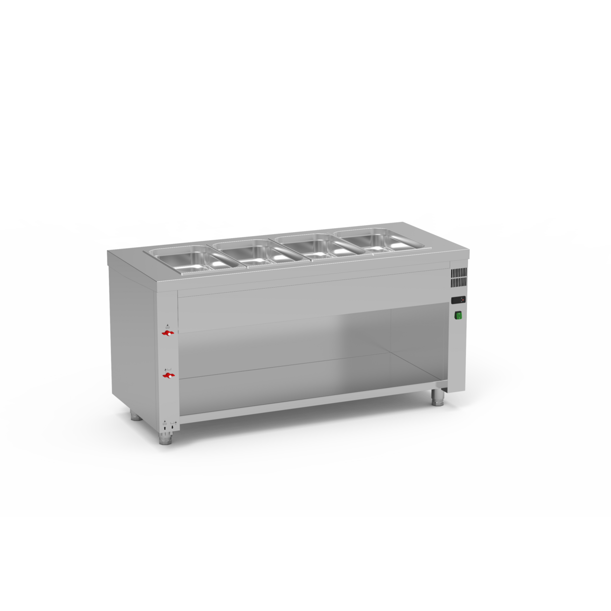 Meuble bain-marie à eau sans réserve - SBMA-80 - CODIGEL