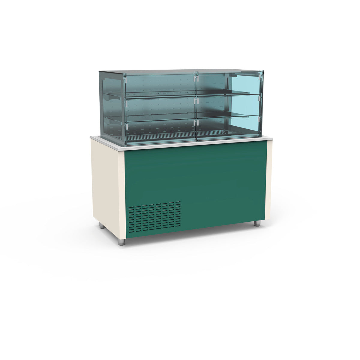 Smart Buffet vitrine murale cuve froide - SBVP-4G-B - CODIGEL