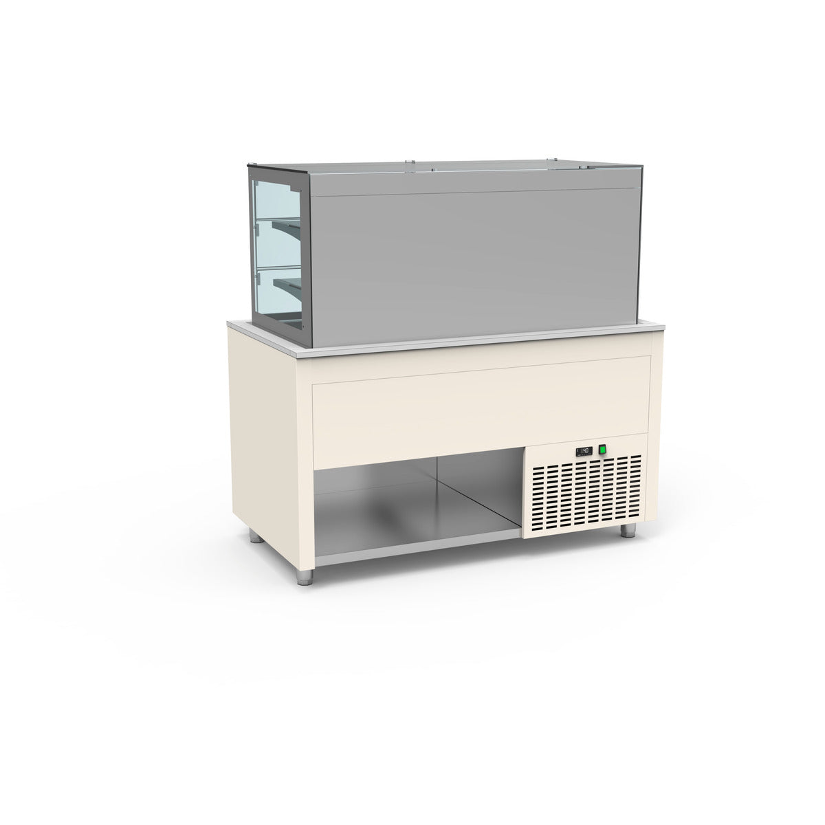 Smart Buffet vitrine murale cuve froide - SBVP-4G-B - CODIGEL