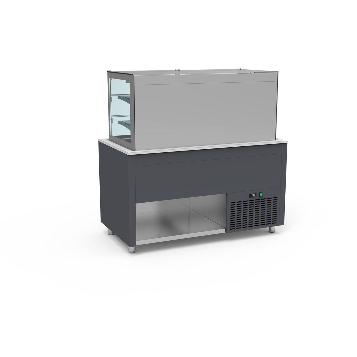 Smart Buffet vitrine murale cuve froide - SBVP-3G-G - CODIGEL