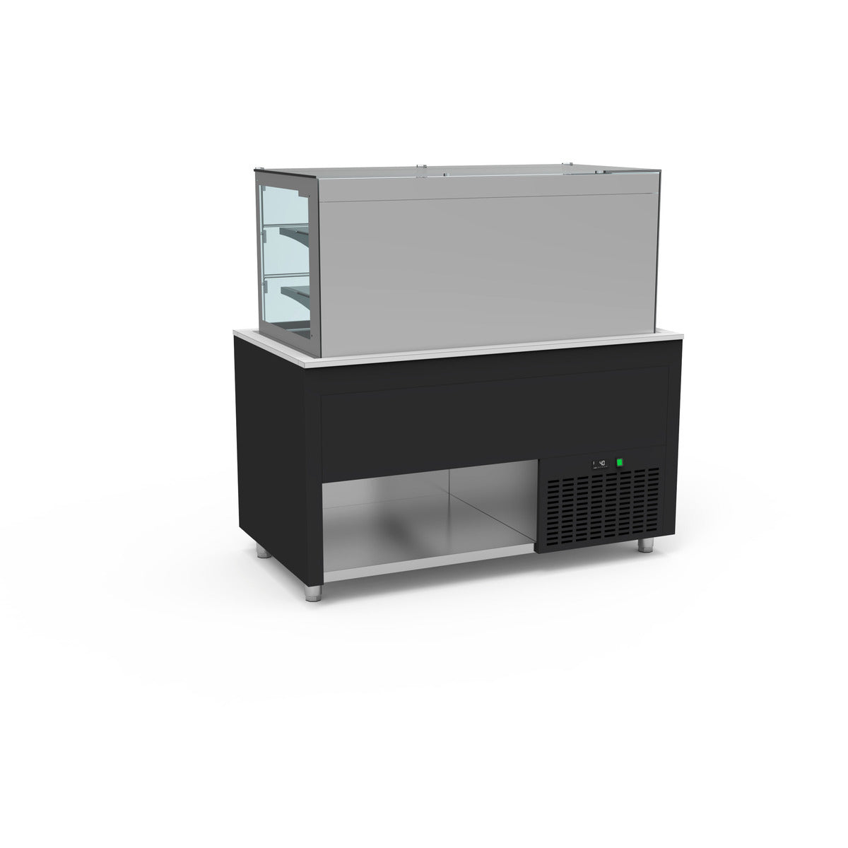 Smart Buffet vitrine murale cuve froide - SBVP-4G-N - CODIGEL