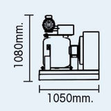 Machine à écailles SPLIT - Prod. (24H): +/- 2000kg  - Glace à écailles (1,5 - 2,2mm) - SCALA2000SPLIT - CODIGEL