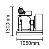 Machine à écailles SPLIT - Prod. (24H): +/- 3000kg  - Glace à écailles (1,5 - 2,2mm) - CO2 - SCALA3000CO2SPLIT - CODIGEL