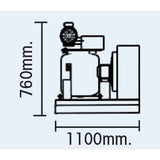 Machine à écailles SPLIT - Prod. (24H): +/- 400kg  - Glace à écailles (1,5 - 2,2mm) - CO2 - SCALA400CO2SPLIT - CODIGEL