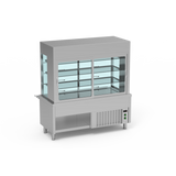 Meuble avec vitrine et plaque sans réserve - SIVPN-160 - CODIGEL