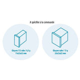 Tête de production - Prod. (24H): 416kg - Refroidissement EAU - Glaçons cube 12 g - SMS410E - CODIGEL