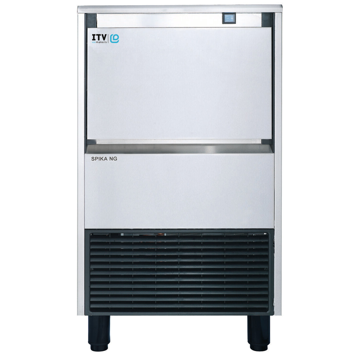 Machine à glaçons à évaporateur vertical - Prod. (24H): 76kg - Refroidissement AIR - Glaçons cube 12 g - Avec pompe de vidange intégrée - SNG70A-DP - CODIGEL