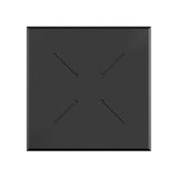 Urban mange-debout avec piètement blanc + plateau HPL Midnight Marble 70x70 cm - VEBA - 1 pcs