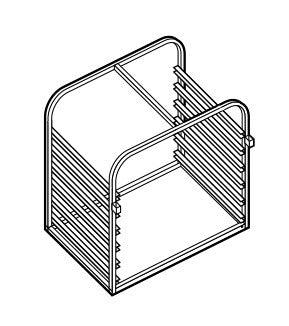 Structure porte-grilles GN 2/1 - AST082