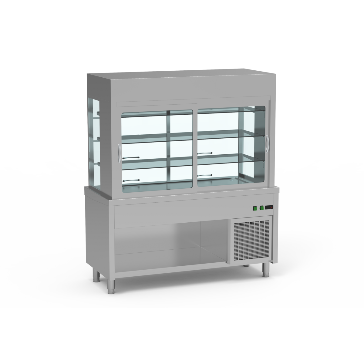 Meuble + vitrine réfrigérée 3 niveaux - SVPN-225 - CODIGEL