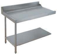 Table lisse pour machines à capot panier 600 x 500 - PAP127GC
