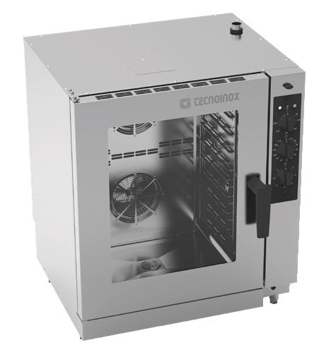 Tecnoinox - Four mixte gaz à injection directe avec commandes mécaniques - 10 kW - Gamme TECNODUAL - FMDI6GM