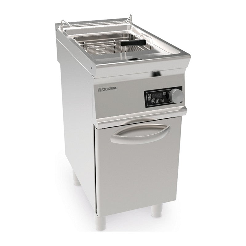 Tecnoinox - Friteuse électrique sur coffre - 13 litres - Commandes électroniques - Gamme 700 -  Module 400 - FRD43FE7