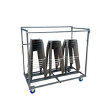 Chariot de transport pour max 27 chaises de mariage Crossback/Napoleon/Tiffany - VEBA - 1 pcs