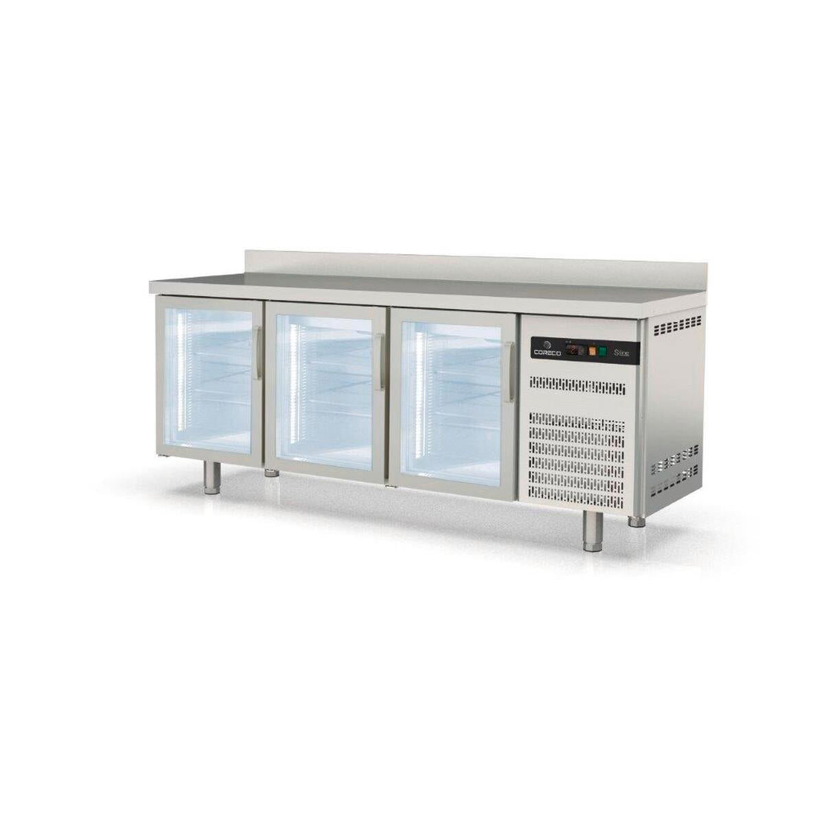 Meuble 600 positif S-Line - 3 portes vitrées - TSRV-200-S - CODIGEL