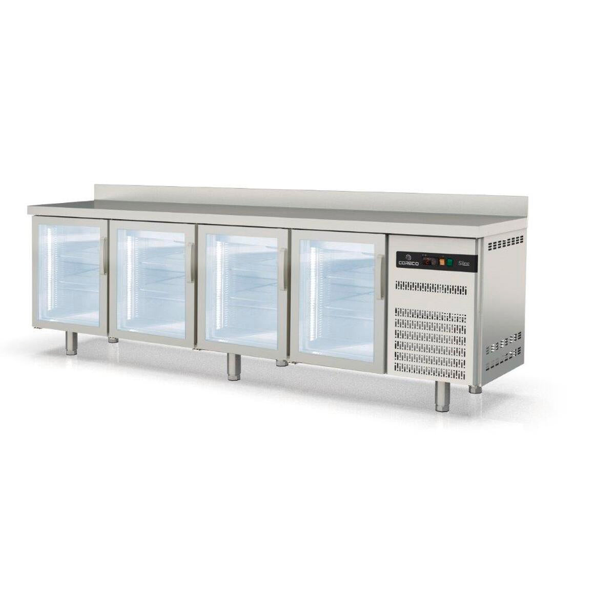 Meuble 600 positif S-Line - 4 portes vitrées - TSRV-250-S - CODIGEL