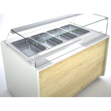 Vitrine saladette profondeur 1000 - VETB-10-20-TF1/1 - CODIGEL