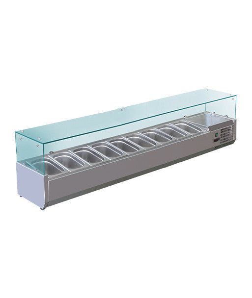 VITRINETTE REFRIGEREE - 9 BACS - GN 1/3