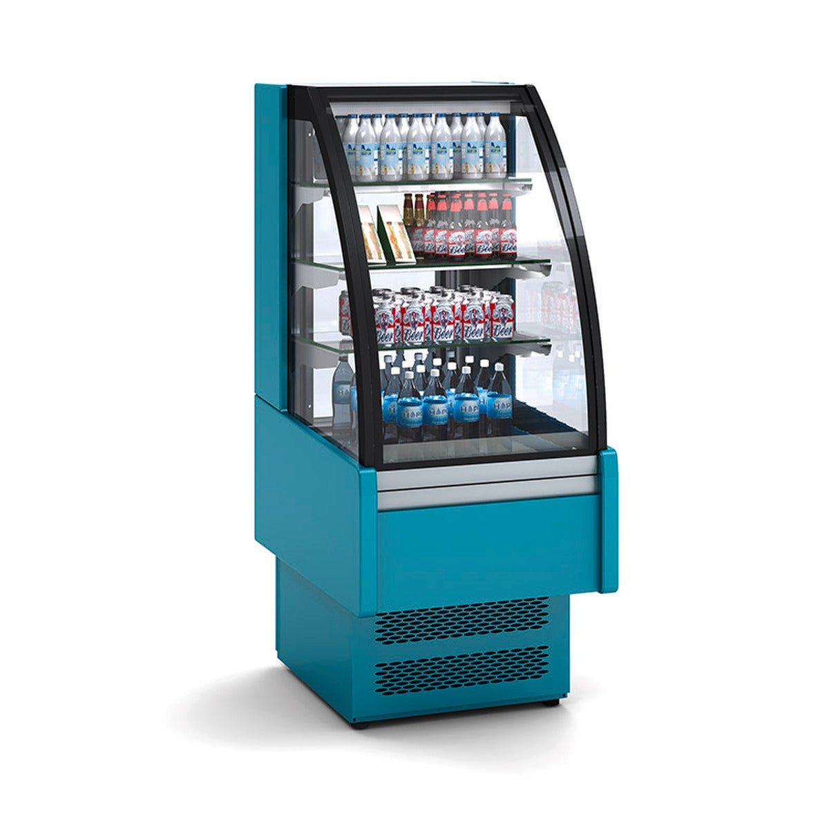 Vitrine service arrière 3 étagères réfrigérée - VV-6-6-C - CODIGEL