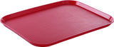 Plateaux fastfood grand, HENDI, Rouge, 350x450x(H)20mm