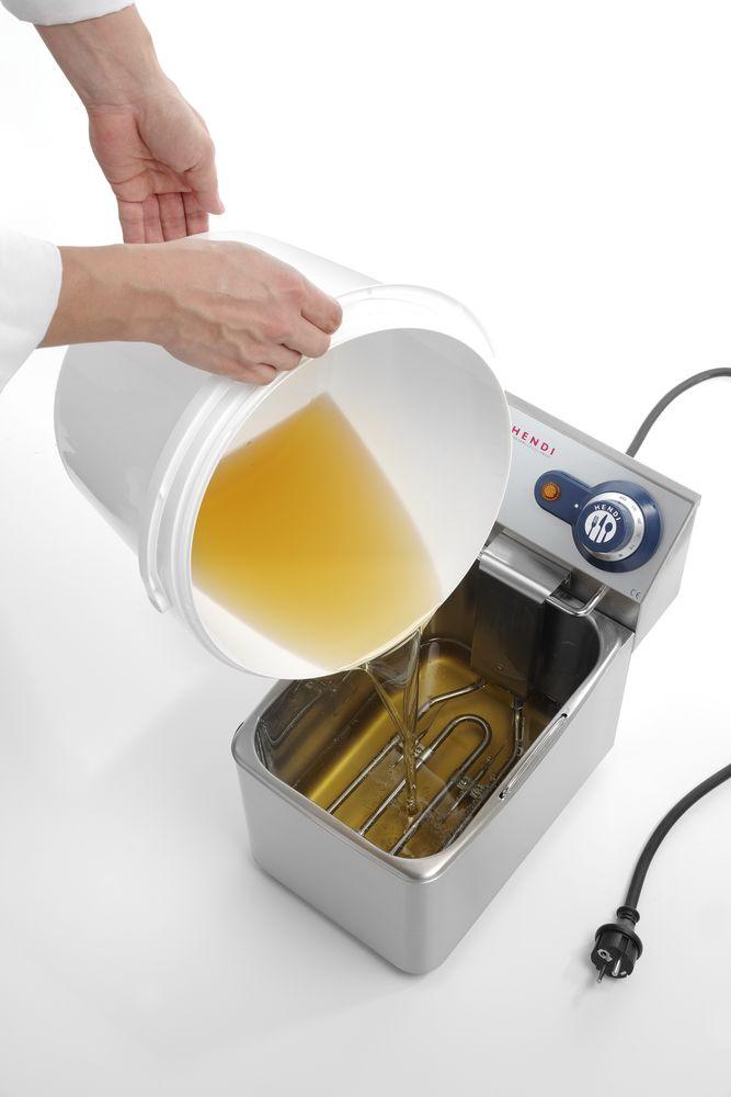 Seau, HENDI, 11,5L, Blanc, ø300x(H)230mm