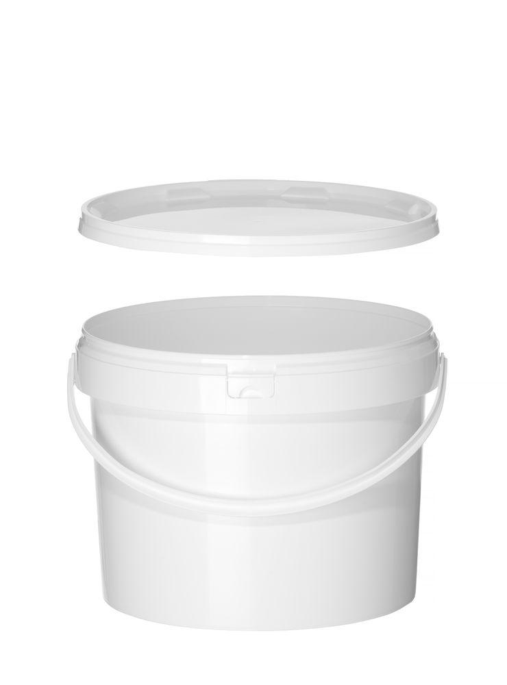 Seau, HENDI, 11,5L, Blanc, ø300x(H)230mm