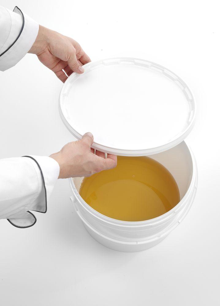 Seau, HENDI, 11,5L, Blanc, ø300x(H)230mm