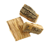 Morceaux de bois de fumage, HENDI, olive