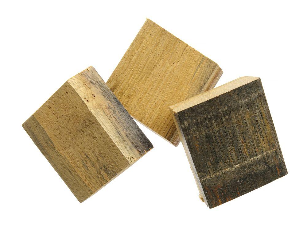 Morceaux de bois de fumage, HENDI, vin rouge