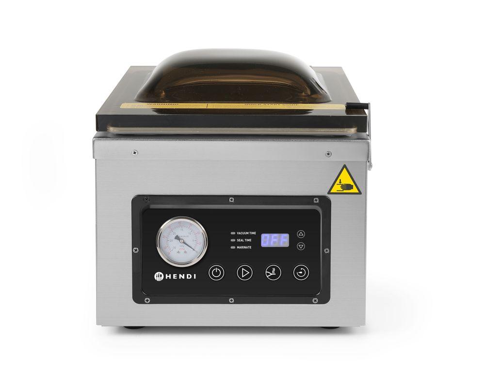 Machine à emballer sous vide avec chambre Profi Line 300, HENDI, Profi Line, bande de soudure 300 mm, 230V/950W, 359x425x(H)366mm