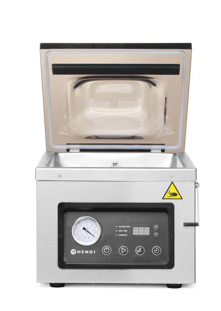 Machine à emballer sous vide avec chambre Profi Line 300, HENDI, Profi Line, bande de soudure 300 mm, 230V/950W, 359x425x(H)366mm
