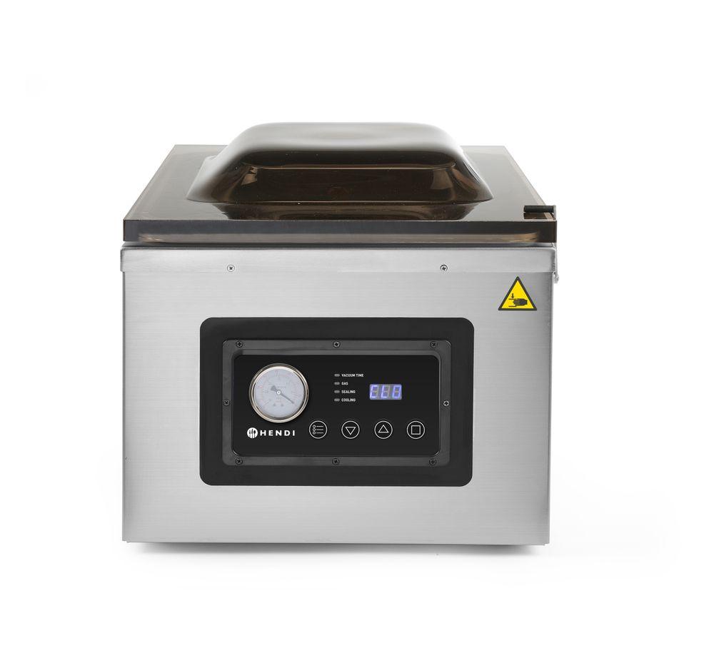 Machine à emballer sous vide avec chambre Profi Line 410, HENDI, Profi Line, bande de soudure 410 mm, 230V/1100W, 505x567x(H)465mm