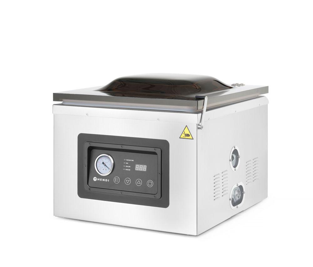 Machine à emballer sous vide avec chambre Profi Line 410, HENDI, Profi Line, bande de soudure 410 mm, 230V/1100W, 505x567x(H)465mm