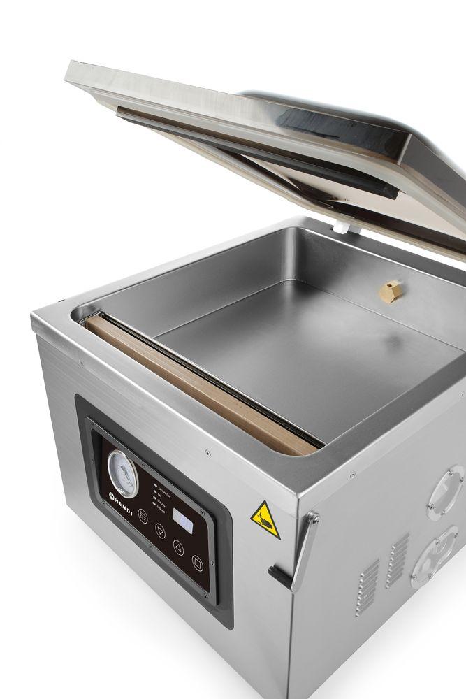 Machine à emballer sous vide avec chambre Profi Line 410, HENDI, Profi Line, bande de soudure 410 mm, 230V/1100W, 505x567x(H)465mm