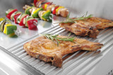 Grill - moitié rainuré, HENDI, Profi Line, 1/2 lisse, 1/2 rainuré, 230V/2400W, 550x380x(H)240mm