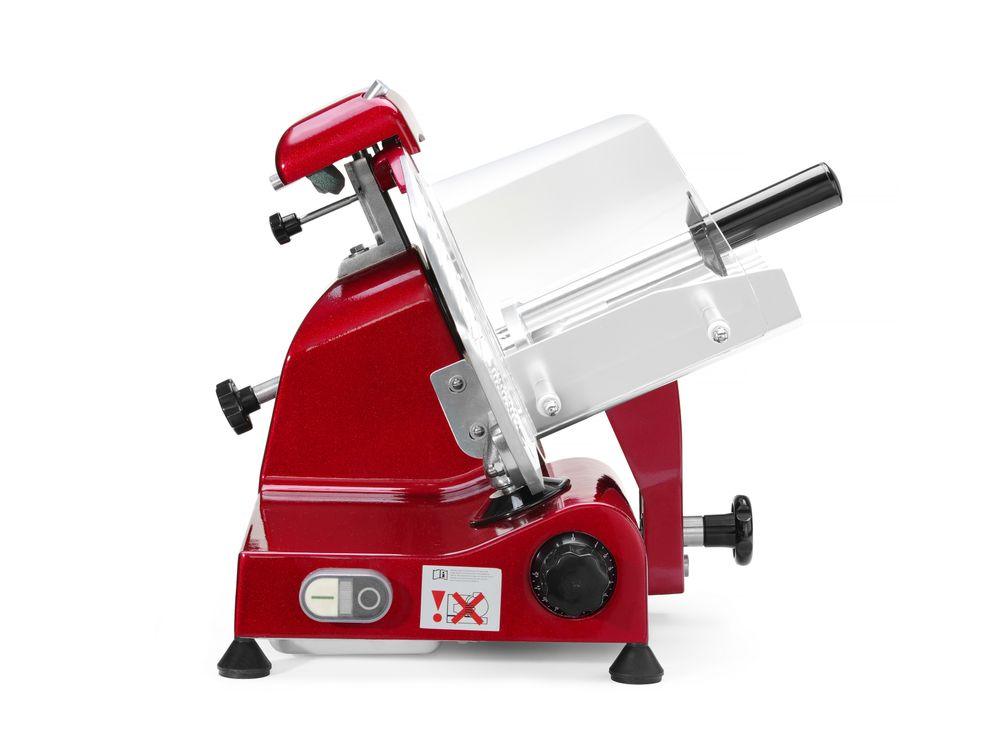 Trancheuse Profi Line 250 version rouge, HENDI, Profi Line, 230V/320W, 485x420x(H)395mm