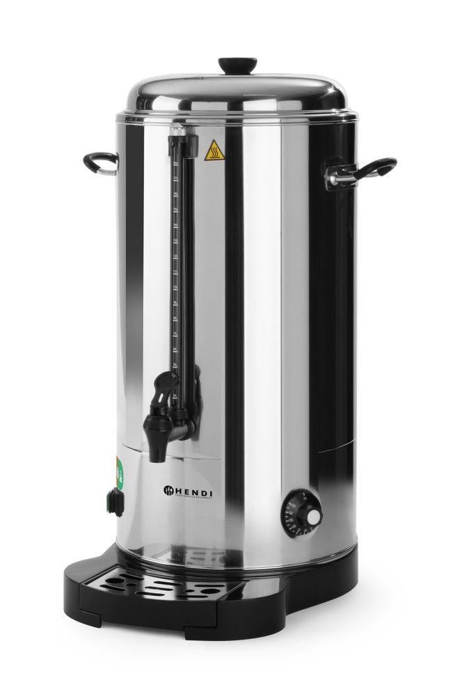 Distributeur à boissons chaudes à double paroi, HENDI, 9L, 230V/2200W, 343x345x(H)517mm