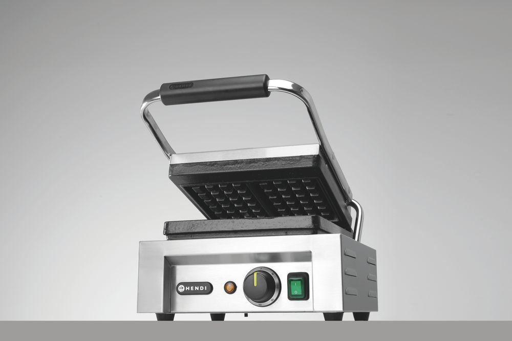 Gaufrier électrique 'Liège', HENDI, 230V/1500W, 320x437x(H)251mm