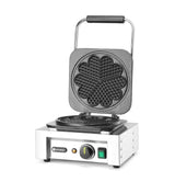 Gaufrier électrique 'Coeur', HENDI, 230V/2200W, 320x437x(H)251mm
