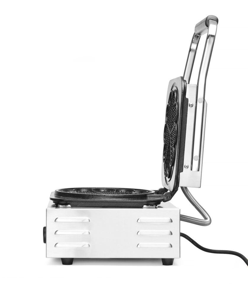 Gaufrier électrique 'Coeur', HENDI, 230V/2200W, 320x437x(H)251mm