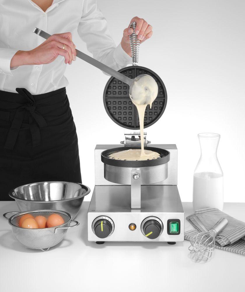 Gaufrier rond, HENDI, 230V/1000W, 250x380x(H)590mm